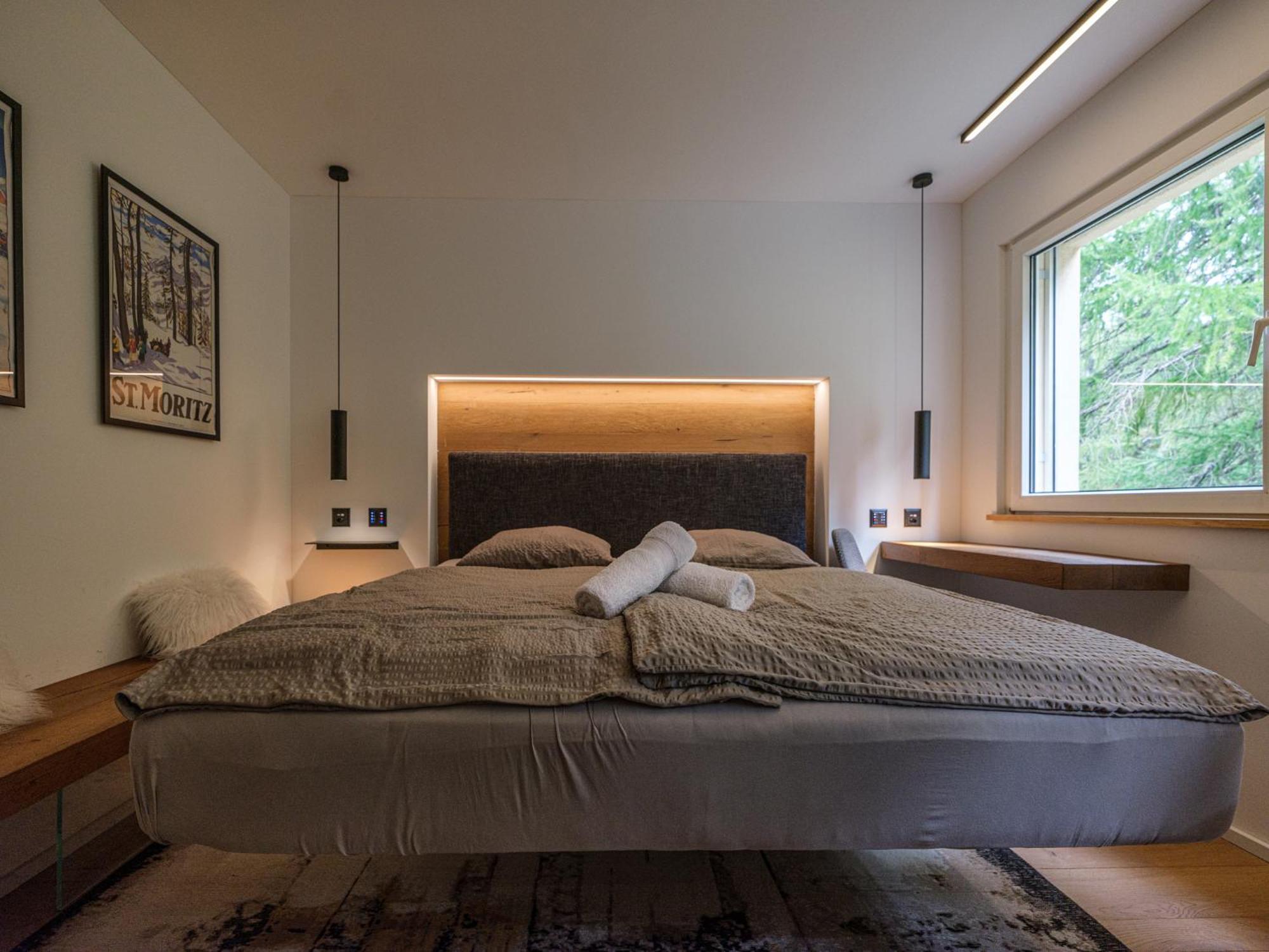 Luxury Mountain Apartment With Private Sauna And Underground Parking St Moritz Exterior foto