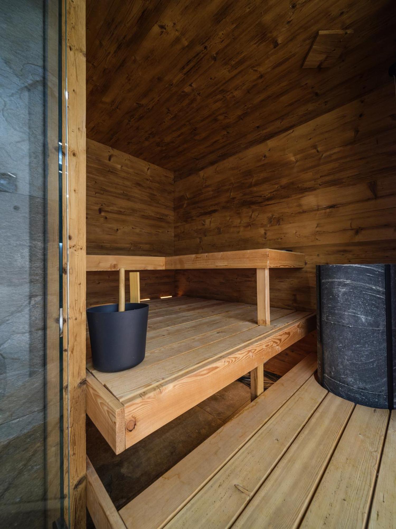 Luxury Mountain Apartment With Private Sauna And Underground Parking St Moritz Exterior foto
