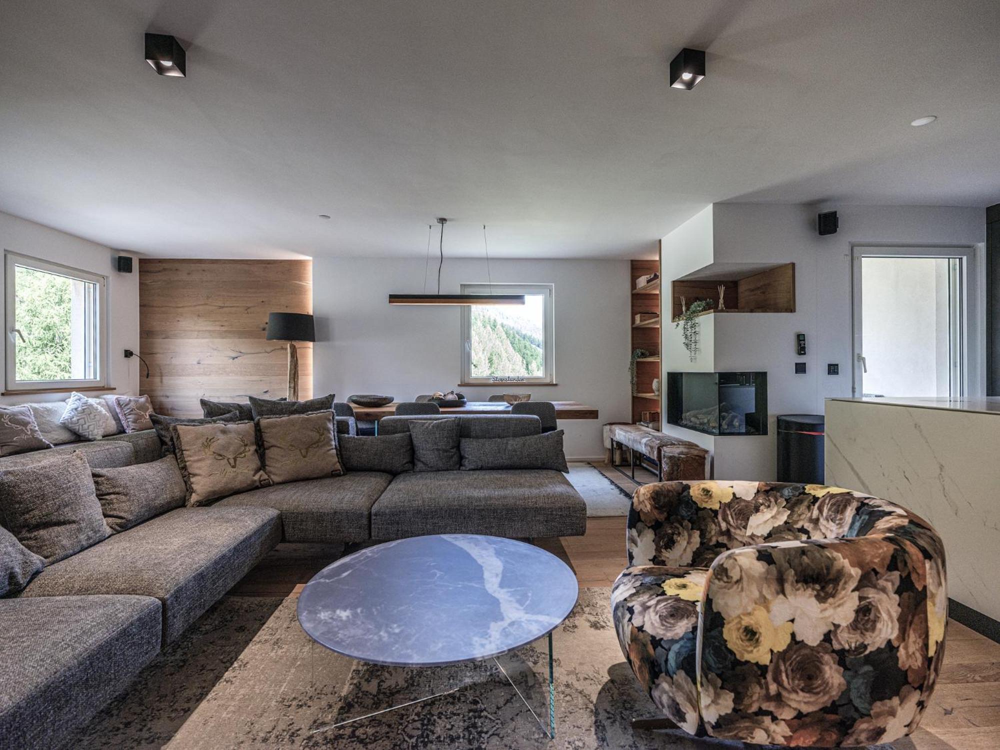Luxury Mountain Apartment With Private Sauna And Underground Parking St Moritz Exterior foto